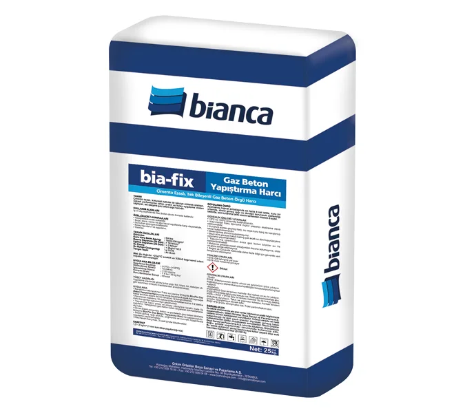 Bia-Fix GB-25 Gaz Beton Yapıştırma Harcı