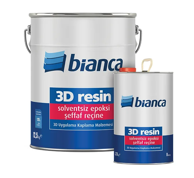 3D Resin Epoksi Şeffaf Reçine